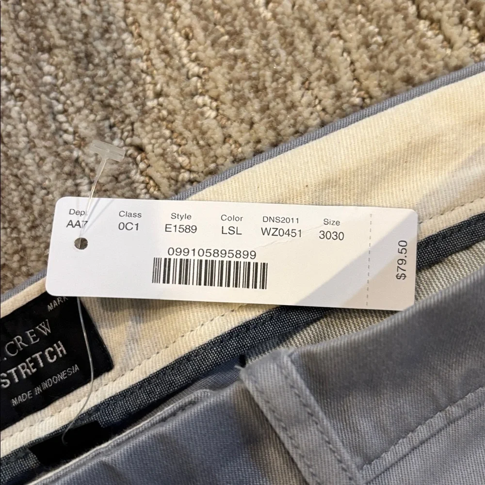 J. Crew Men's Gray Pants